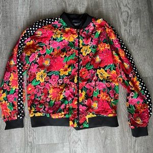 Zara Trf Floral Polka Dots Print